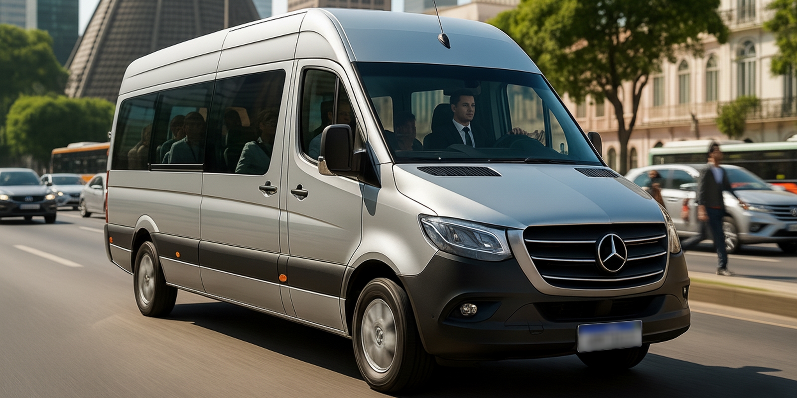 Garanta segurança e conforto com a van blindada da LGW Executive no Rio de Janeiro. Ideal para grupos, eventos e transfers corporativos.