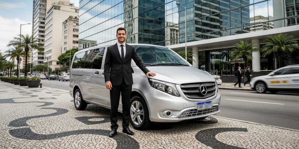 Minivan com motorista no RJ: conforto, segurança e blindagem com a LGW Executive.