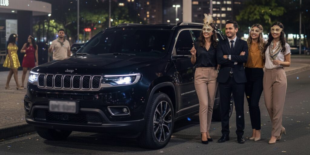 Carnaval no RJ sem estresse: veja 5 vantagens de alugar um SUV executivo blindado e ter segurança, conforto e pontualidade.