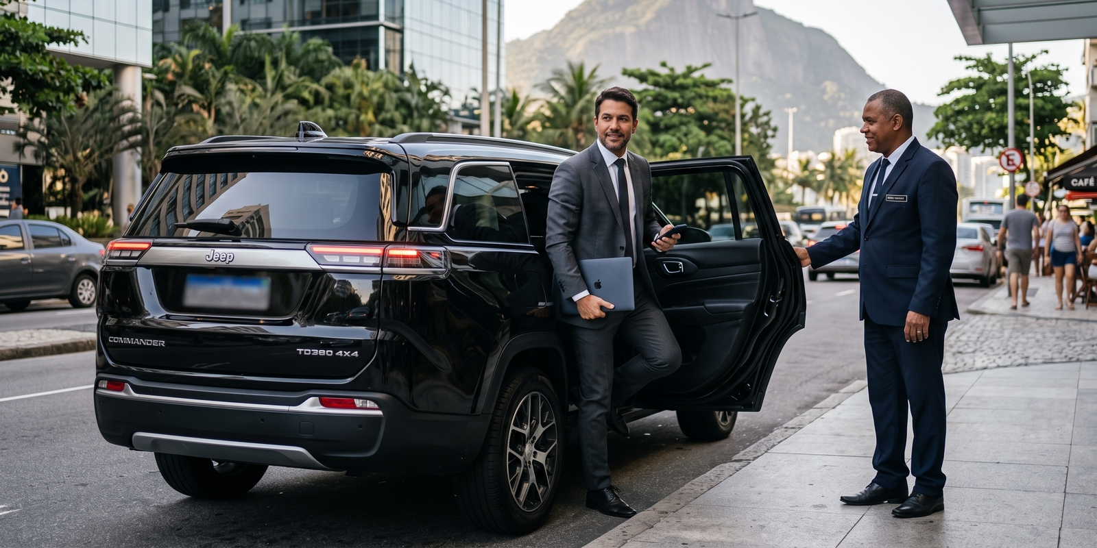 Transporte executivo blindado: proteção para quem circula com celulares, tablets e notebooks.
