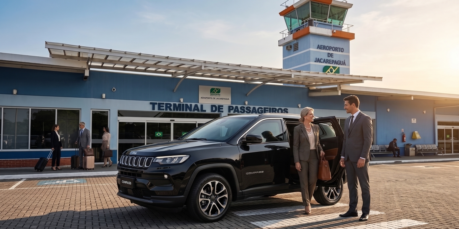 Carro blindado para o Aeroporto de Jacarepaguá: contate a LGW Executive.